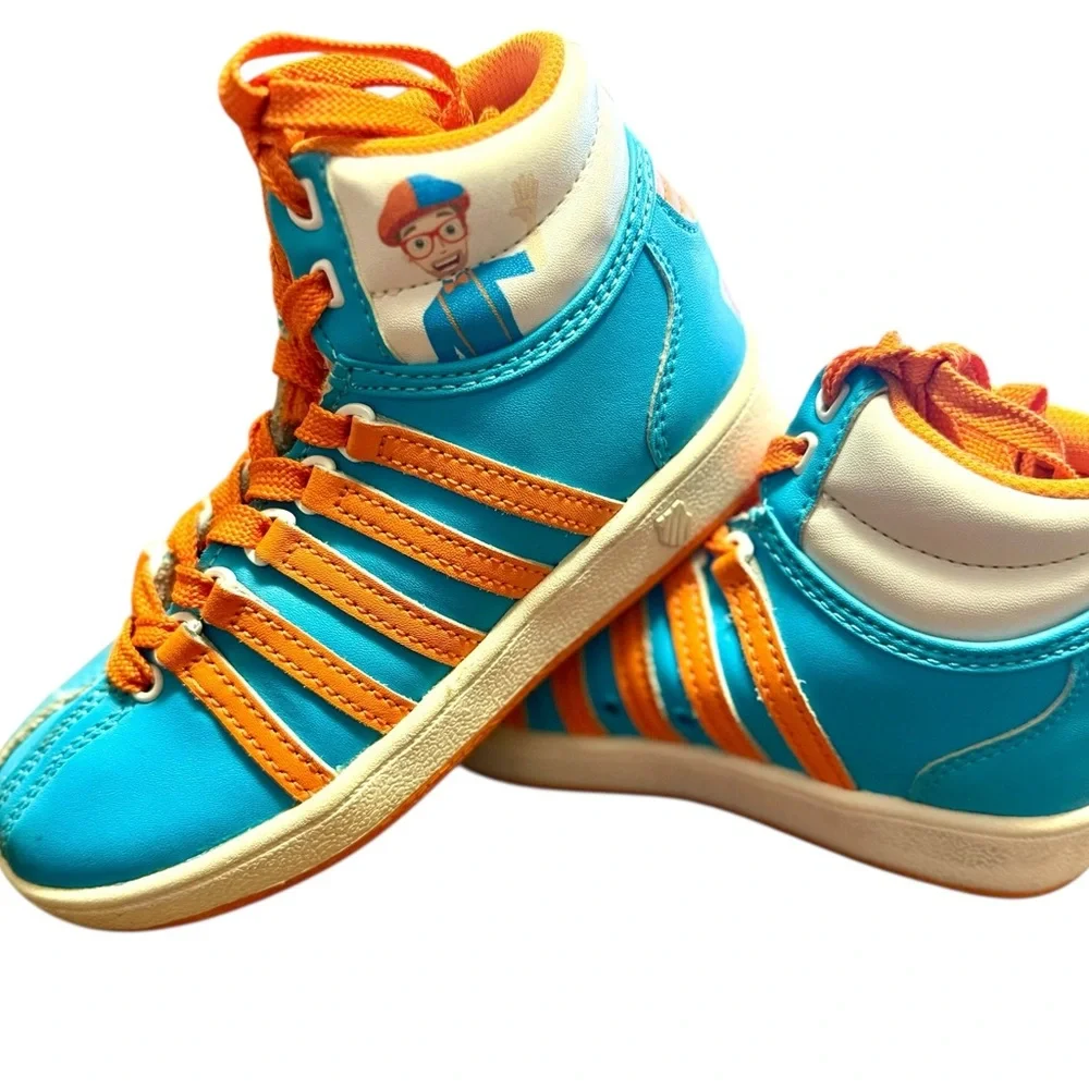 K-Swiss Kids Sneakers in Blue and Orange
